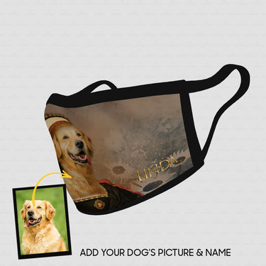 Personalized Dog Gift Idea - Royal Dog's Portrait 78 For Dog Lovers - Cloth Mask